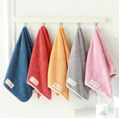 China Sustainable Wholesale Microfiber Towel Quick Drying Towel Absorbent Towel Custom Logo for sale