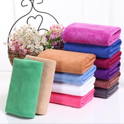 China Towels High Viable Microfiber Absorbent Fast Drying Beauty Salon Towels Accept Custom Logo for sale