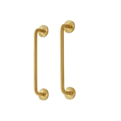 China Brass Cocina Accesorio Kitchen Pull Goo-Ki Long Furniture Handle Cabinet Pull Minimalist Cabinet Pulls Handles Drawer Pulls for sale