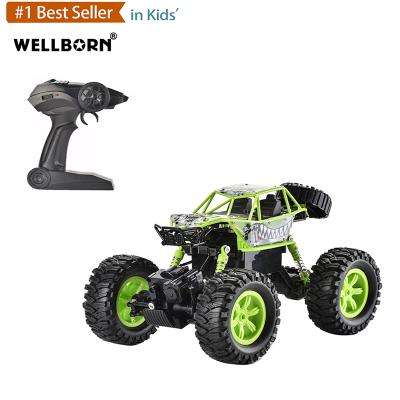 China Toy Popular Product 1:14 Simulation Watermark Stunt R/C Car Diecast Climbing Toys Set For Children for sale