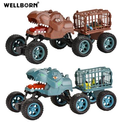 China 1:14 RC Model Remote Control Monster Truck All Terrain RC Car 2.4G Off Road RC Truck Crawler Vehicle Dinosaur Toys For Kits for sale