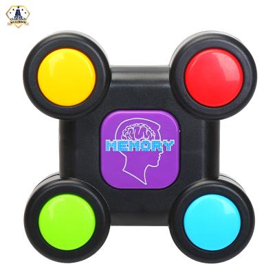 China 4 Buttons Memory Maze Board Toy Deluxe Hot Selling Educational Electric Game with Light and Music for sale