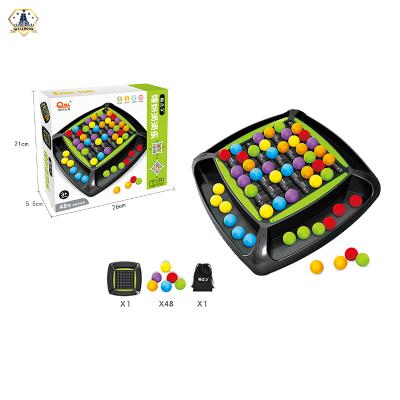 China Deluxe Education Intelligence Family Game Set Interaction Colorful Beads Break Toy For Kid for sale