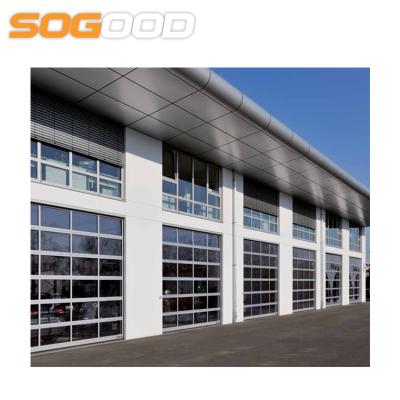 China Eco Heat Insulation Garage Door Sectional Door Hardware Remote Control Sectional Door for sale