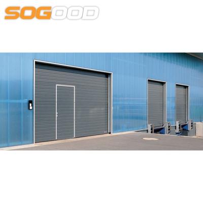 China Commercial automatic industrial garage hot sale automatic sectional door for sale for sale