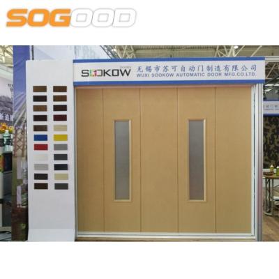 China Modern horizontal sliding sectional garage door for sale