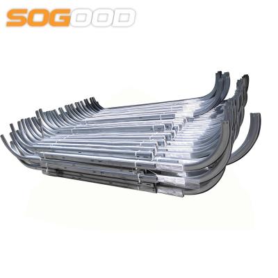 China Sectional Garage Door Track Professional Low Garage Door Manufacturing Clear for sale