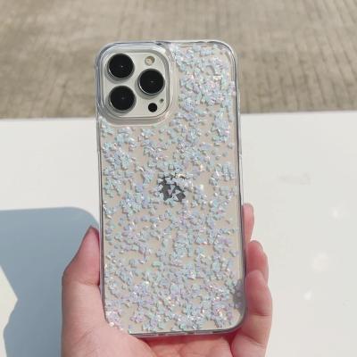 China Luxury Color Change Shockproof IMD Phone Case For iPhone 13 Glitter Epoxy Gold Foil Mobile Cover Case For iphone 13 pro for sale