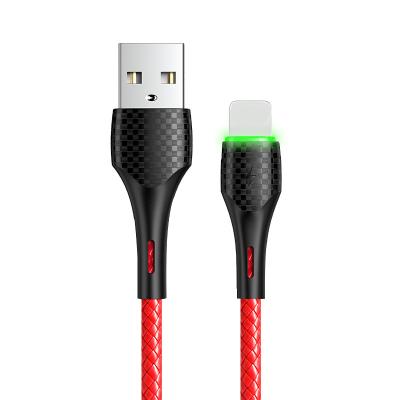 China Mobile phone Etc.electronic product Maxwill usb c cable 1m usb type C cable manufacture LED breathing smart cable for sale