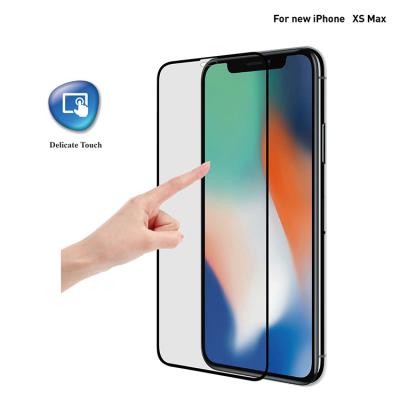 China Anti-scratch Wholesale 2.5D Full Screen Tempered Glass Screen Protector For iPhone XS XR XSMax for sale