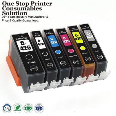 China COMPATIBLE INK-POWER 425 426 PGI-425 CLI-426 Color Inkjet Premium Compatible Ink Cartridge For Canon PIXMA Mg5340 Mg6140 Printer for sale