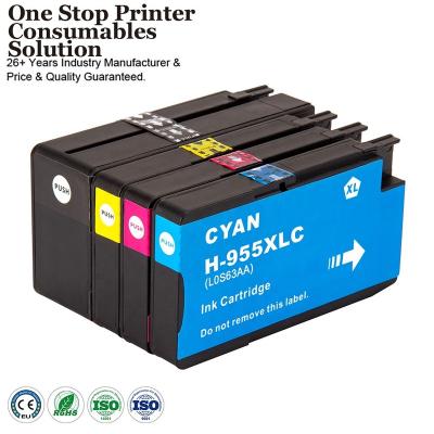 China COMPATIBLE INK-POWER 955 959 Premium Compatible XL 955XL 959XL Color Inkjet Ink Cartridge For HP Officejet Pro 8216 8725 Printer for sale