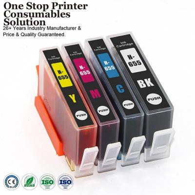 China INK-POWER 655 Color Inkjet Premium Compatible Ink Cartridge COMPATIBLE For HP655 For HP Deskjet Ink Advantage 3525 4625 5525 6525 Printer for sale