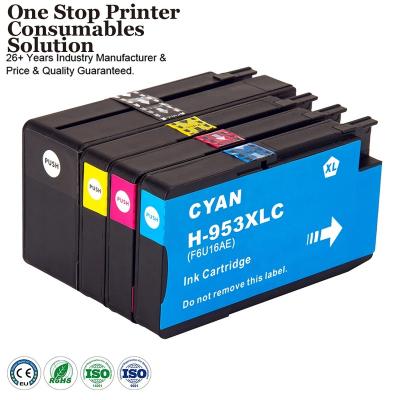 China COMPATIBLE INK-POWER 953 957 Premium Compatible XL 953XL 957XL Color Inkjet Ink Cartridge For HP953 For HP Officejet Pro 7720 7740 Printer for sale