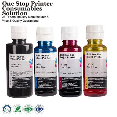 China Eco-friendly Water Based INK-POWER 30 31 32 31XL 32XL Color Premium Compatible Bulk Bottle Refill Water Based Ink For HP32XL For HP 315 Ink Tank for sale