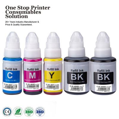 China GI 490 GI490 GI-490 INK-POWER Premium Compatible Bulk Bottle Eco-friendly Color Refill Water Based Ink For Canon PIXMA G2411 G2400 Printer for sale