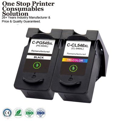 China CL 546 CL546 CL-546 PG545 PG-545 PG-545 545XL 546XL Black Re-manufactured INK-POWER Color Inkjet Ink Cartridge For Canon MG2450 for sale