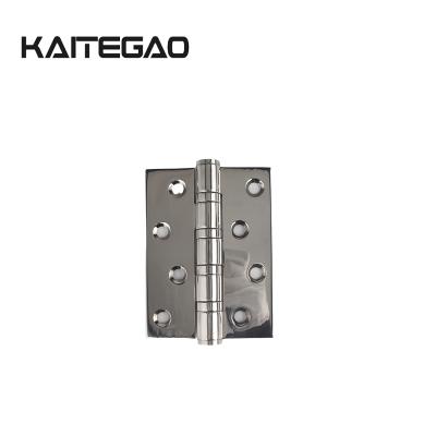 China Long Life Soft Close Hinge 4*3*3 Customized Colors 4 Ball Bearings Hinges Door Stainless Steel 201 For Hotel Room Doors for sale