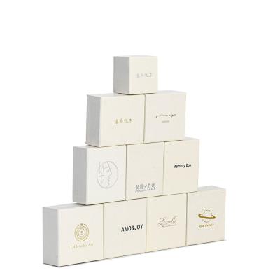 China New Recyclable Unique Products Bronzing Logo Drawer Flannel High Quality Paper Box Sliding Jewelry Boxes Packaging for sale