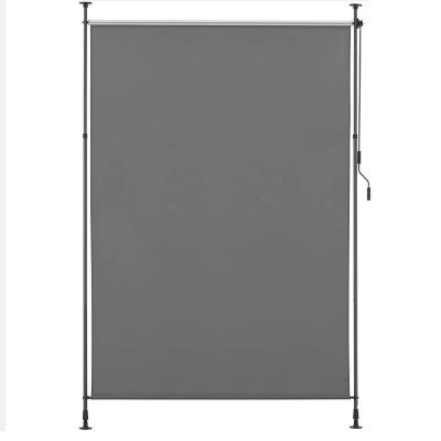 China Powder Coated Vertical Awning 150*270cm for Privacy Screen and Sun Protection in Dark Grey for sale