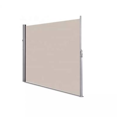 China Polyester Sail Material Outdoor Retractable Folding Wind Screen for Terrace Garden Patio for sale