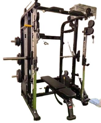 China Safe Home Equipment Used Squat Rack Smith Machine Multi Functional Gym Squat Power Rack for sale