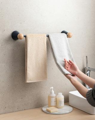 China Fashion 50CM Wall Mount Bathroom Accessories Single Towel Rack Bath Towel Rack for sale