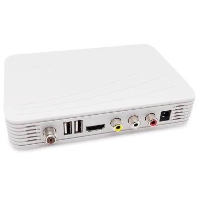 China Dvb C USB PVR Descrambler Cable Tv Box Decodificador for sale