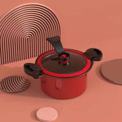 China Multifunctional Body Sustainable Micro Pressure Cooker Refined Iron Pressure Cooker Non - Smoldering - Pressure Cooker for sale