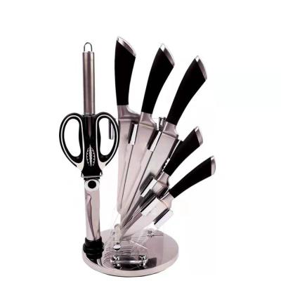 China Sustainable Set Of Stainless Steel Kitchen Knives Knife Set 8 - Piece Gift Set for sale