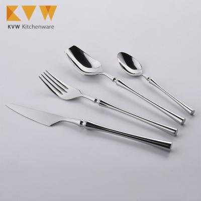 China Sustainable German Flatware Silverware Set Stainless Steel Catering Cutlery for sale