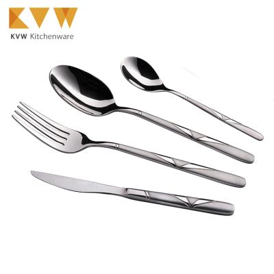 China Sustainable International Stainless Steel Flatware Sets Kitchen Cutlery Set for sale