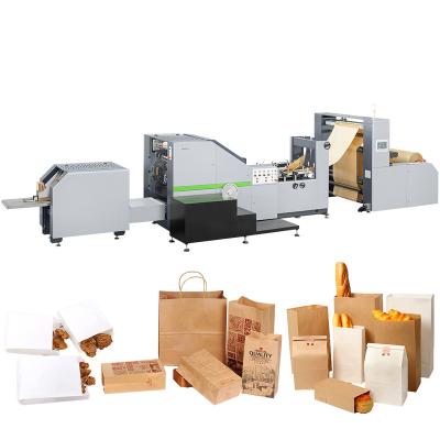 China Customized Recyclable Hotels ROKIN BRAND Automatic Success Paper Bag Producing Machine for sale