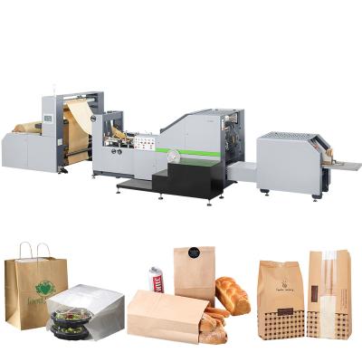 China Hotels ROKIN BRAND Kraft Food Paper Bag Making Machine in stock with special price for sale