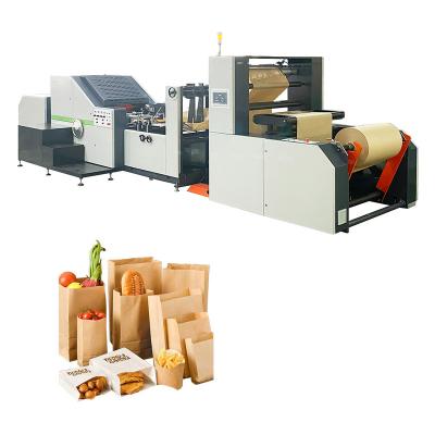 China Hotels ROKIN BRAND Competitive Price Kraft Paper Bag Machine for sale