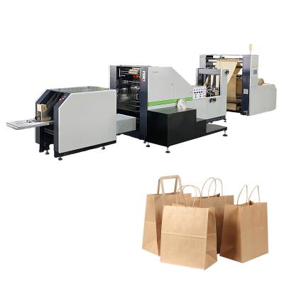 China Hotels ROKIN BRAND Making Machine Printing Machine On Paper Bag 220pcs/min for sale