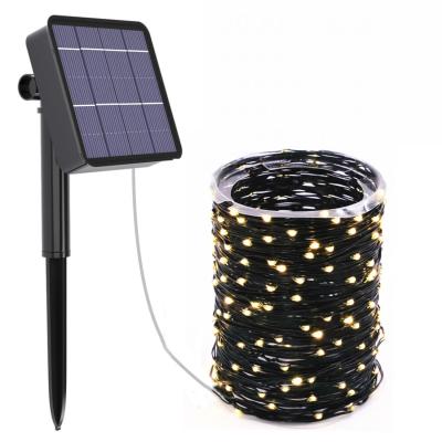 China LANDSCAPE Solar Power Led String Light Outdoor Factory 100 Led String Lights Good Prices for sale