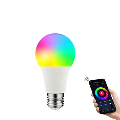 China WIFI 12W Amazon Alexa Google Home Light Smart Bulbs App Home Control Multi Colorful Magic LED Bedside Lights Tuya Smart Bulb for sale