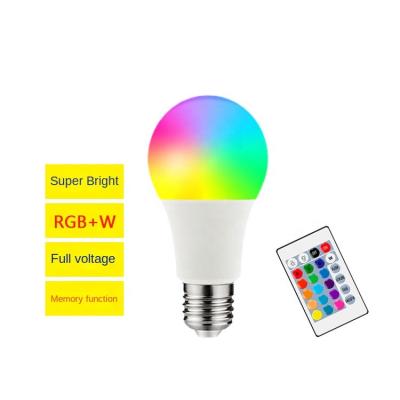 China A70 AC110V 220V E26 E27 B22 10w RGB Bulb Home Lamp Led Dimmable Remote Control Mutil-color Changing Colorful Lamp Ball Bulb for sale