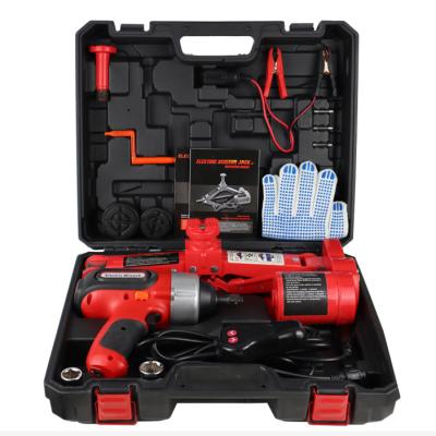 China Car Jack Bison China Factory Direct Sale Upgrade Height Scissor Auto Electric Car Jack Tool Kit for sale