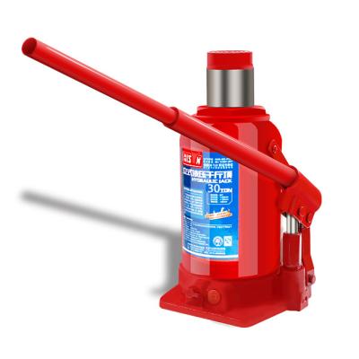 China Car Jack Bison China Wholesaling Upgrade Height Manual Bottle Heavy Duty Car Quick 30 Ton Hydraulic Jack for sale