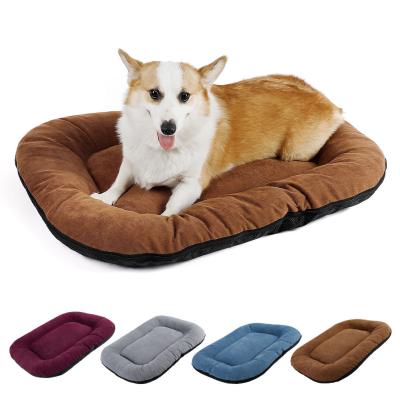 China 2021 Hot Selling Products Wholesale Pet Bed Cushion Washable Luxury Pet Cat Dog Bed Large for sale