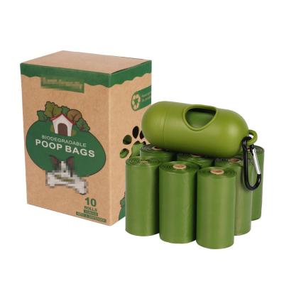 China Viable Wholesale Customization Pet Poop Bag Disposable Eco Friendly Dog Poop Bag Dispenser Eco Friendly Biodegradable Waste Bag for sale