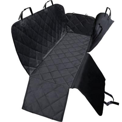 China Travel 600D Oxford Waterproof Anti-scratch Car Back Seat Mat Car Hammock Pet Blanket Dog Car Seat Cover for sale