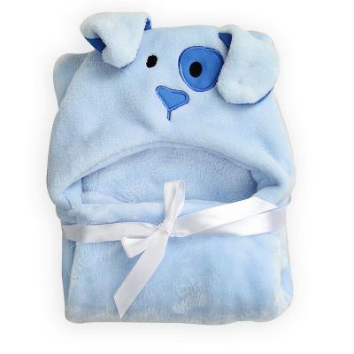 China Airplane Animal Main Baby Hooded Blanket for sale