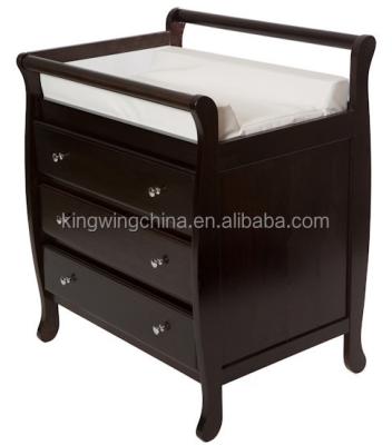 China Baby Sled Changing Solid Wood Wooden Table for sale