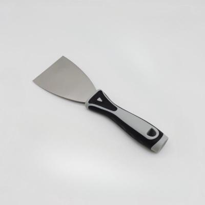 China Mirror Polishing 3in Plastic Handle Mirror Polished Stainless Steel Putty Knife for sale