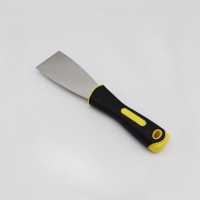 China Mirror Polishing Mirror Polished Stainless Steel 2in Handle Plastic Putty Knife for sale