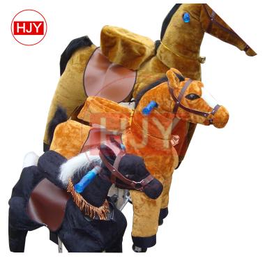 China Ride On Kindergarten Kids Toy Kindergarten Outdoor Playground Style Kinds Of Pony Horse Lovely Mechanical Toy for sale