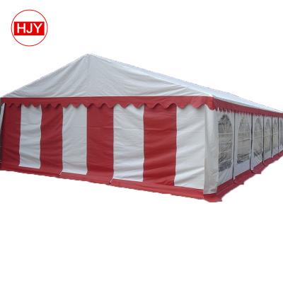 China Water Proof Heavy Steel Party Tent 8X15 Meter 26X49ft PVC PVC Tent For Event And Party for sale